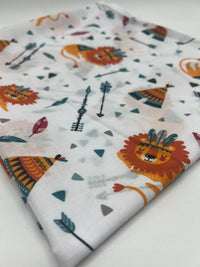 Spooky Halloween Printed Poly Cotton 90 GSM 80/20 44 Inch Non Stretch - T9 Fabrics