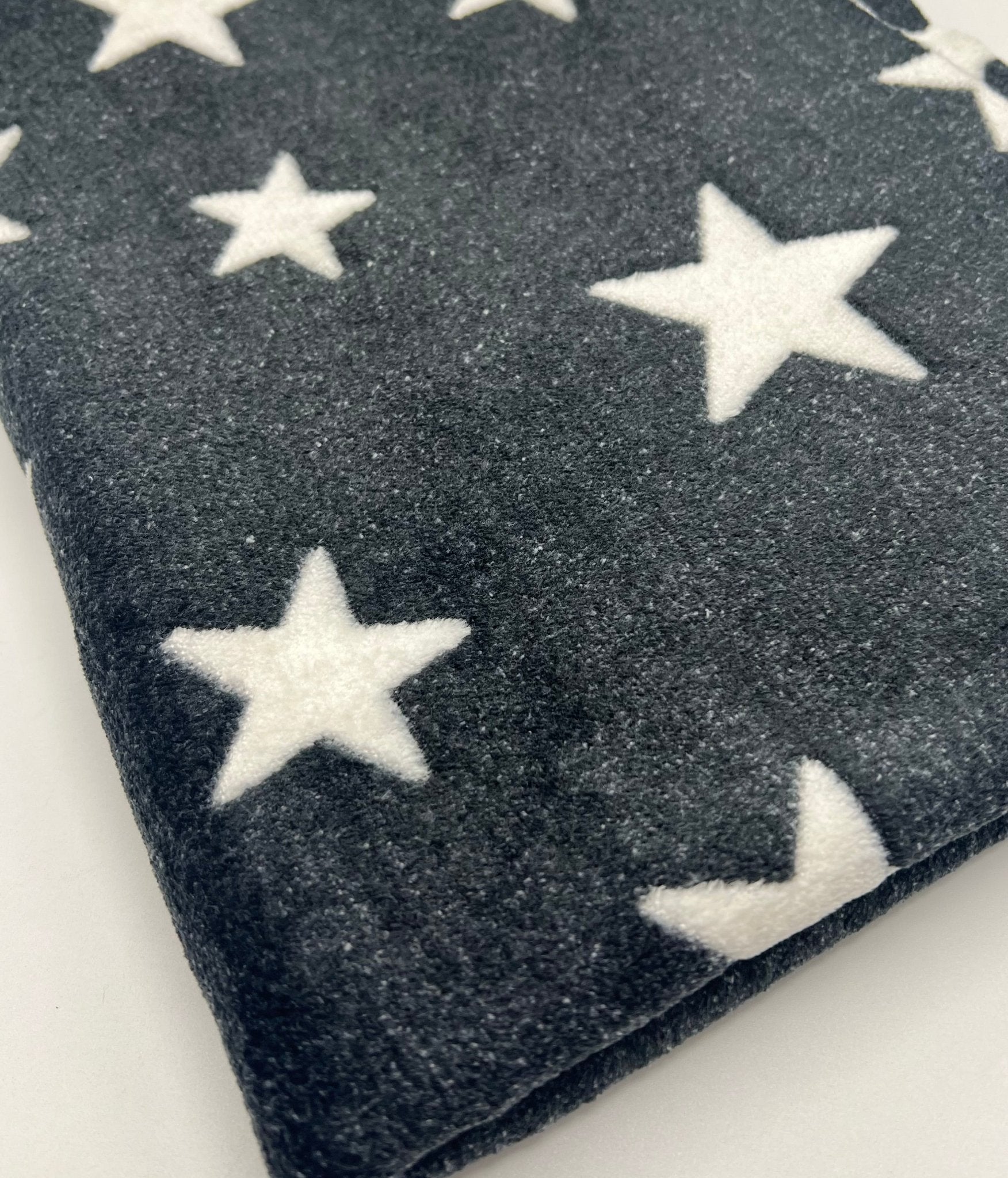Stars Cuddle Fleece Fabric Blanket Loungewear - T9 Fabrics