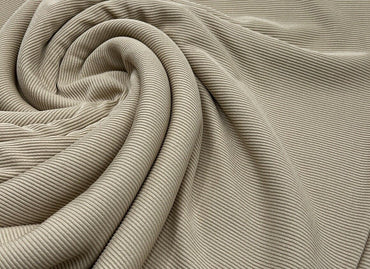 Stone 2X1 Fine Rib Stretch Fabric - T9 Fabrics