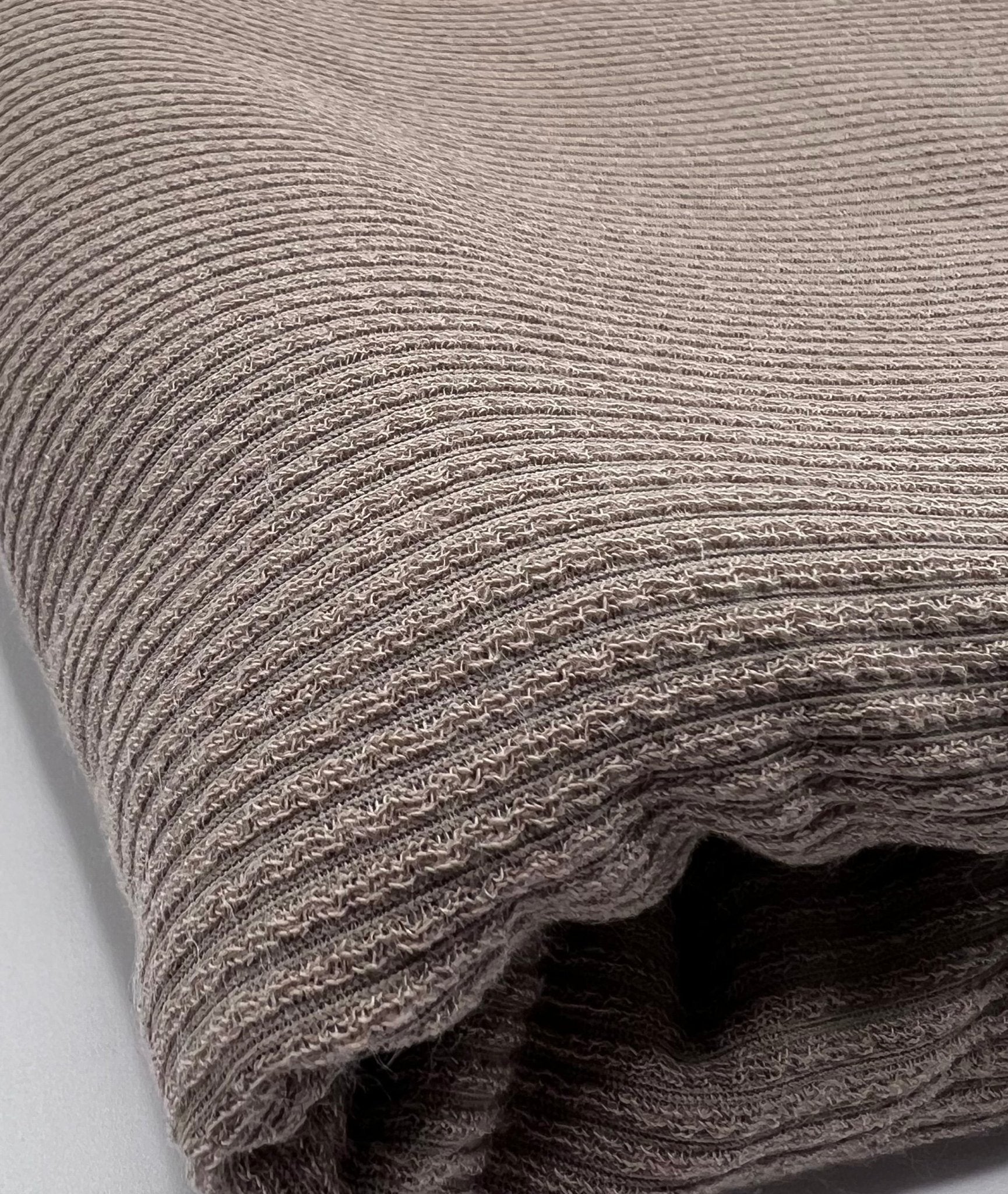 Stone Crinkle Rib Stretch Fabric - T9 Fabrics