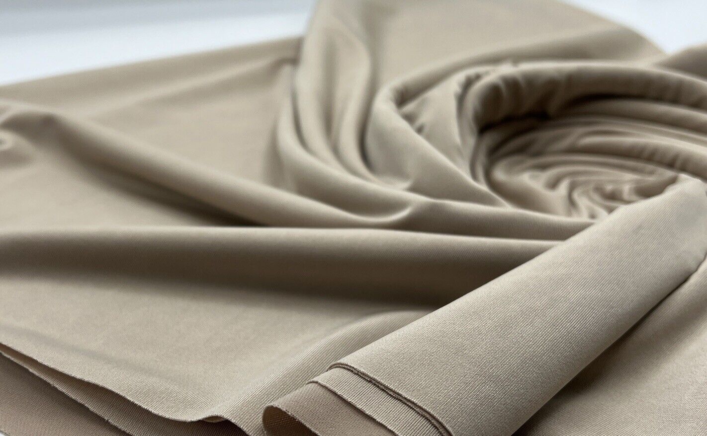 Stone Plain Soft Touch Stretch Fabric - T9 Fabrics