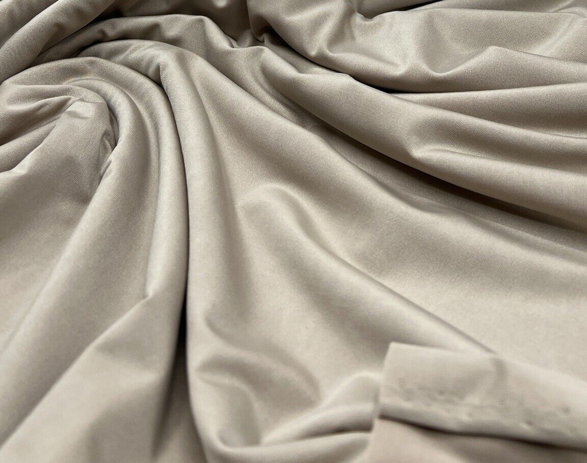 Stone Plain Soft Touch Stretch Fabric - T9 Fabrics