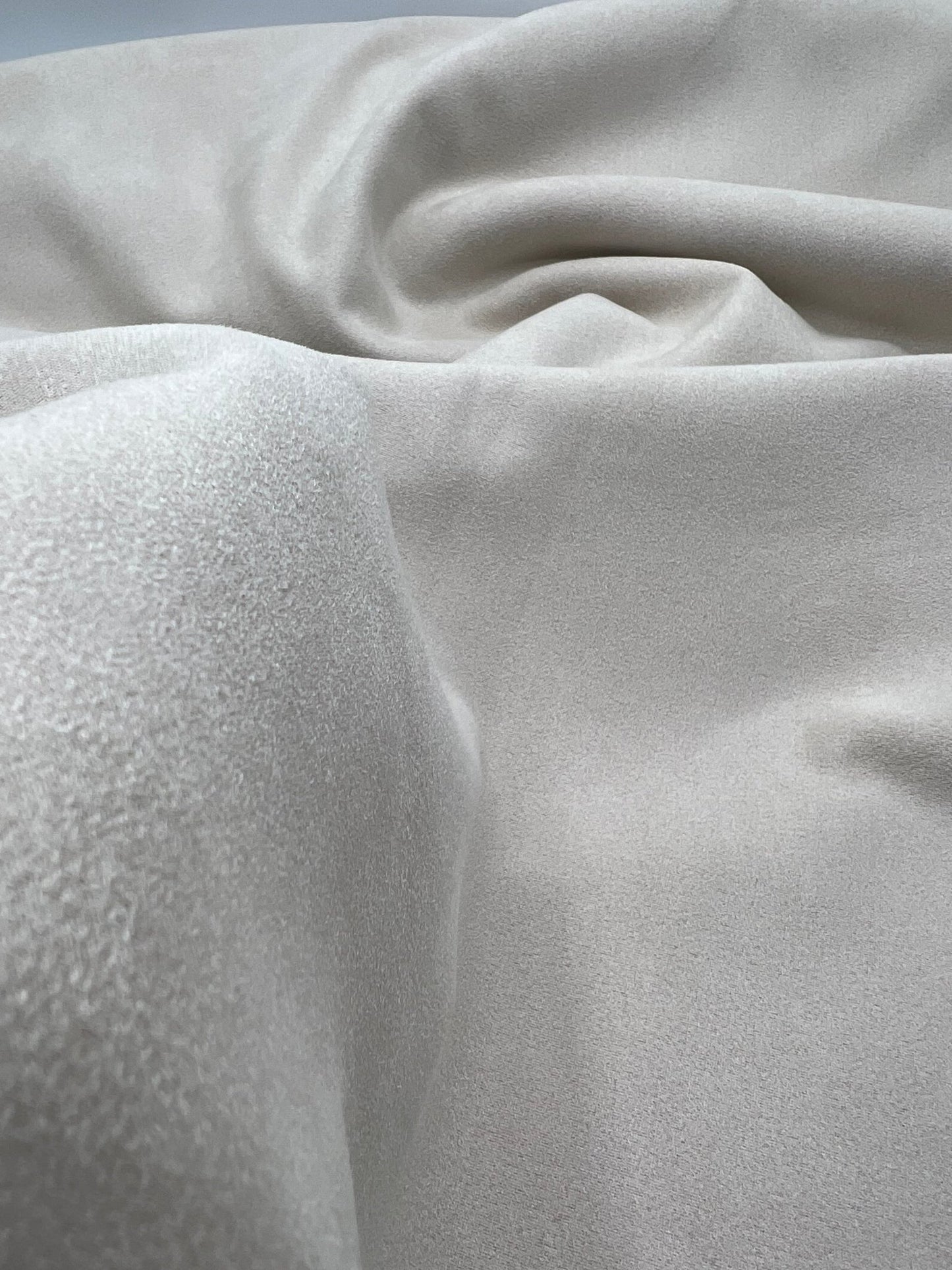 Stone Sand Scuba Suede Jersey Fabric 280GSM 2 Way Stretch - T9 Fabrics