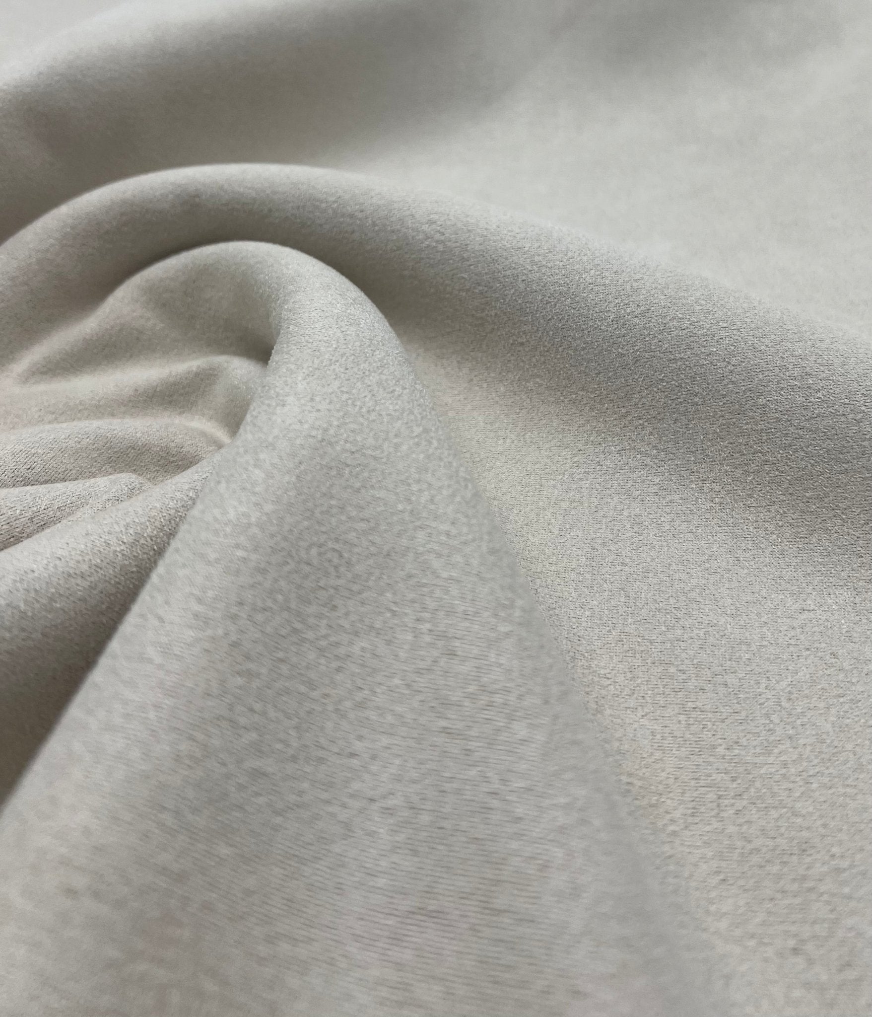 Stone Sand Scuba Suede Jersey Fabric 280GSM 2 Way Stretch - T9 Fabrics