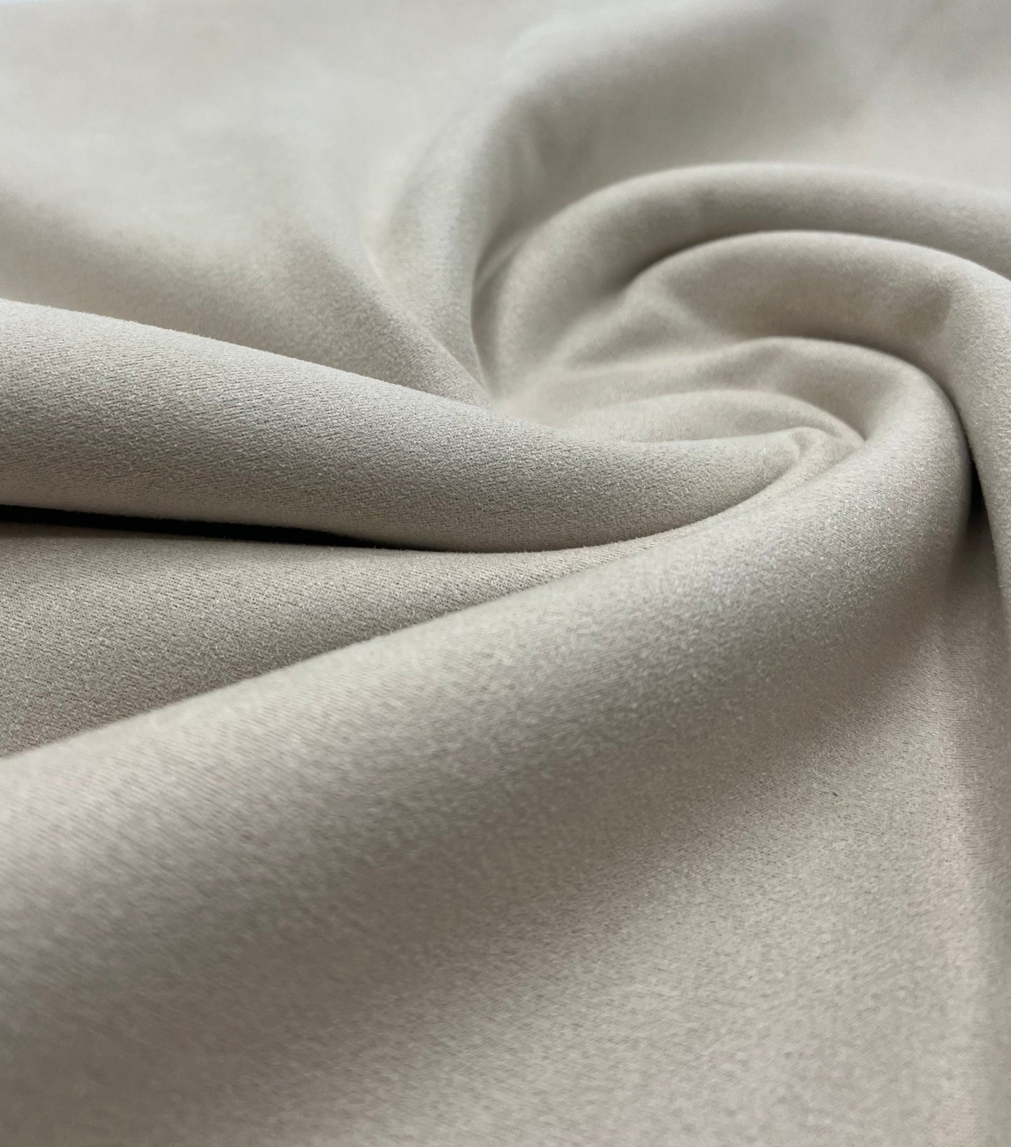 Stone Sand Scuba Suede Jersey Fabric 280GSM 2 Way Stretch - T9 Fabrics
