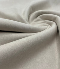 Stone Sand Scuba Suede Jersey Fabric 280GSM 2 Way Stretch - T9 Fabrics