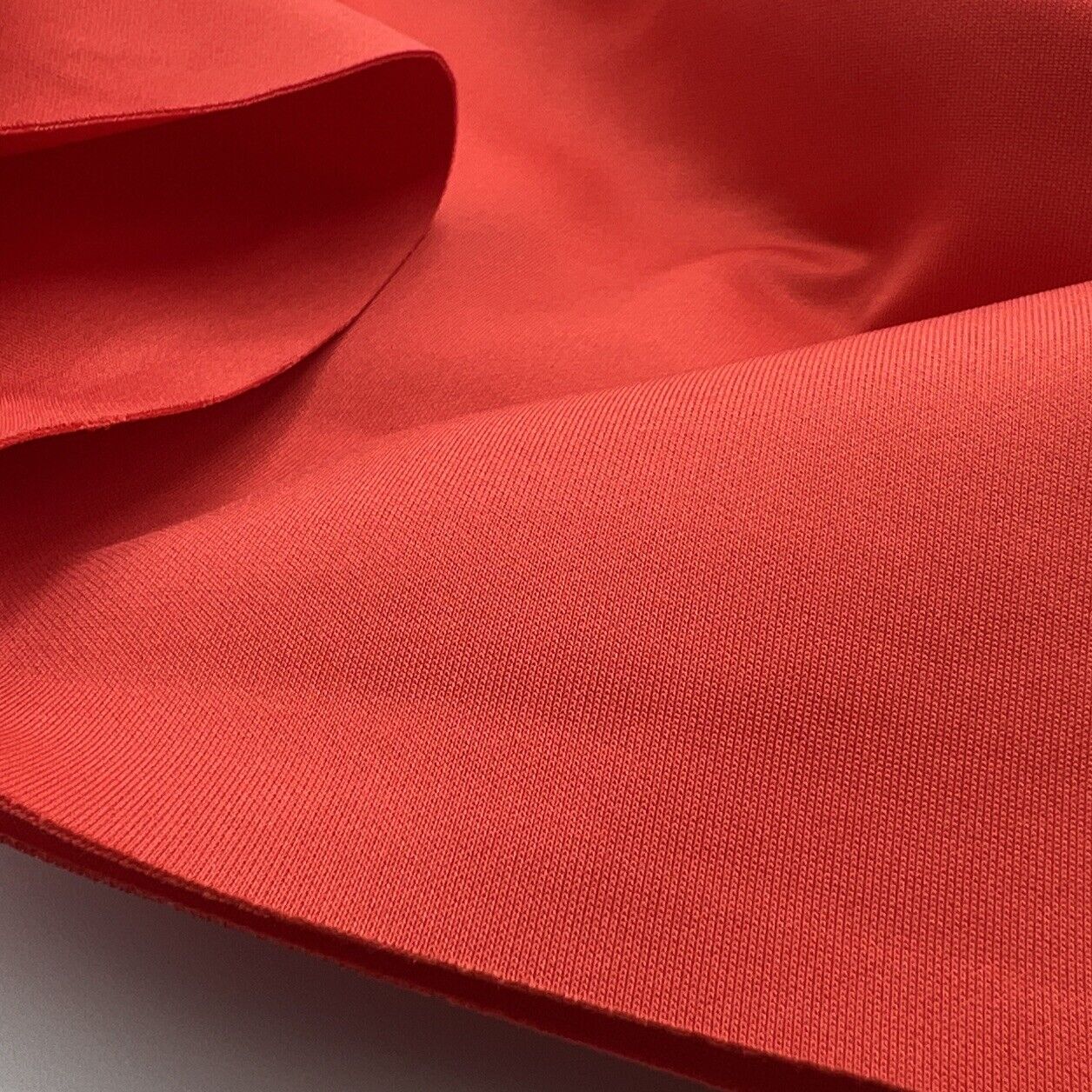 Strawberry/Red Plain Scuba Fabric - T9 Fabrics