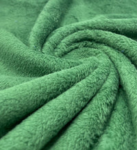 Super Soft Plain Cuddle Fleece Fabric Blanket Loungewear - T9 Fabrics
