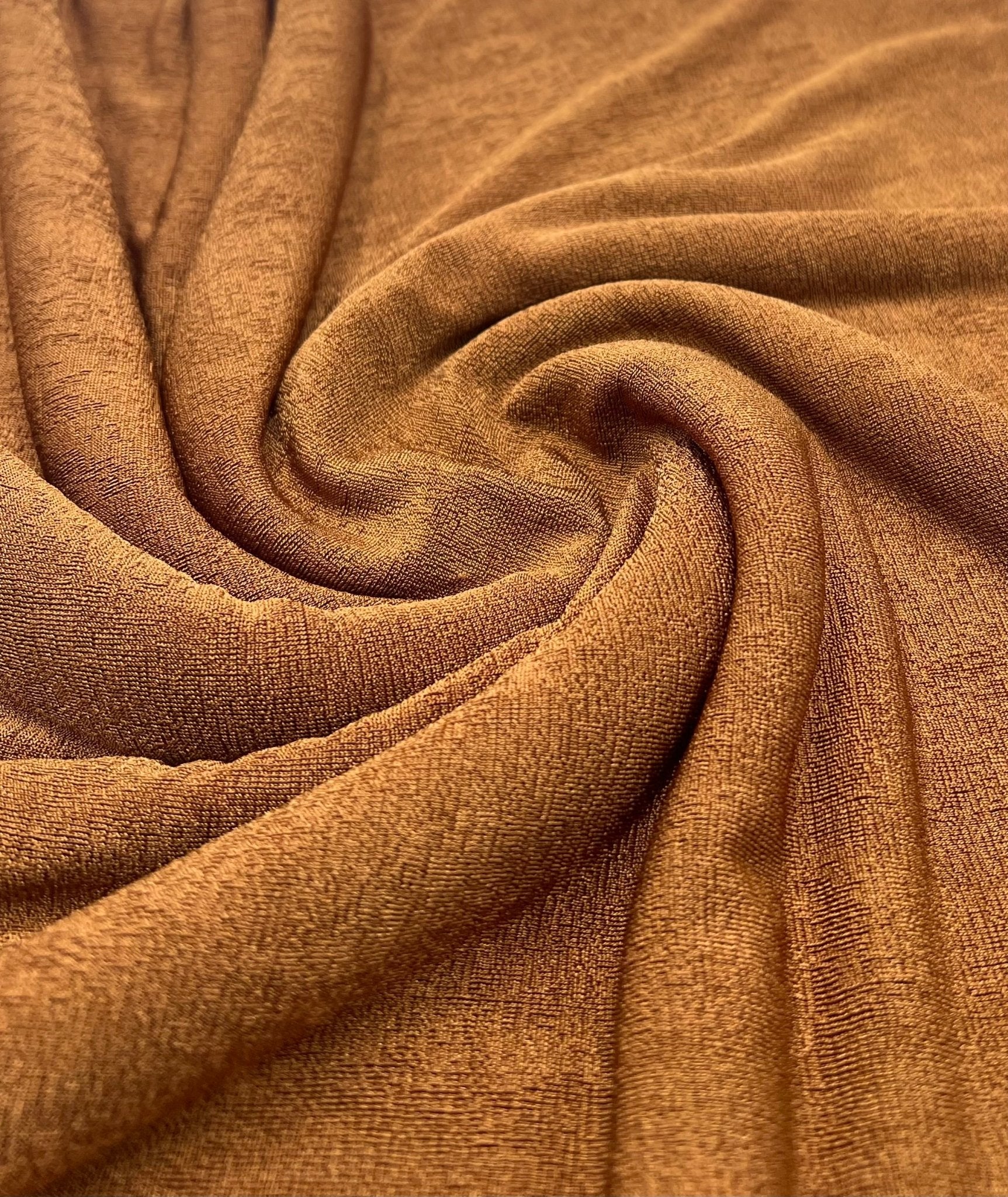 Tan Acetate Slinky 4 Way Stretch Fabric - T9 Fabrics