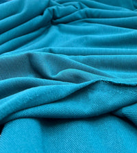 Teal Lightweight Stretch French Terry Loopback Fabric - T9 Fabrics