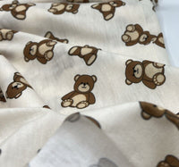 Teddy Bear Super Soft Spun Poly Stretch Fabric - T9 Fabrics