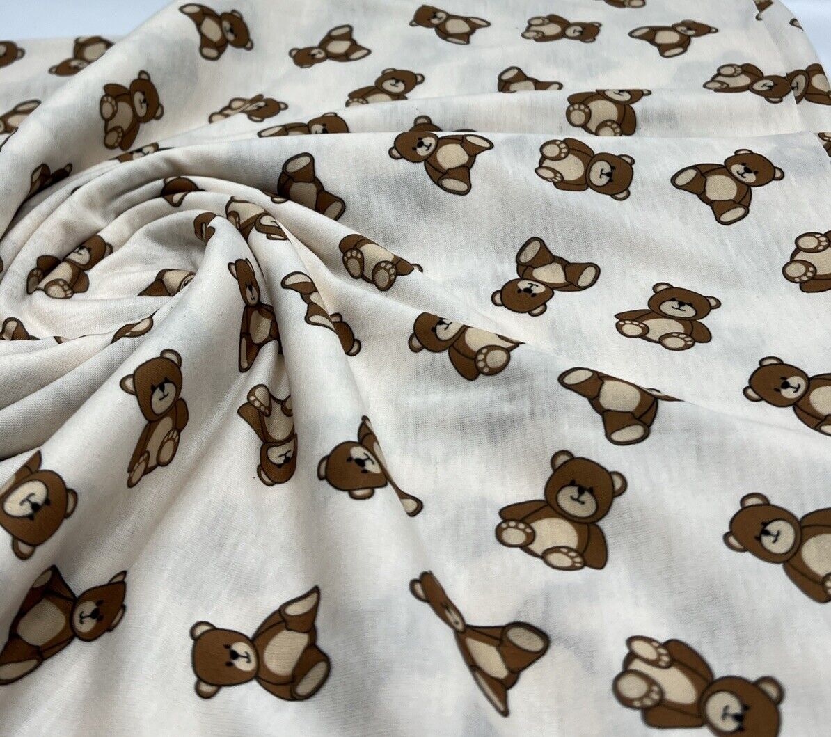 Teddy Bear Super Soft Spun Poly Stretch Fabric - T9 Fabrics