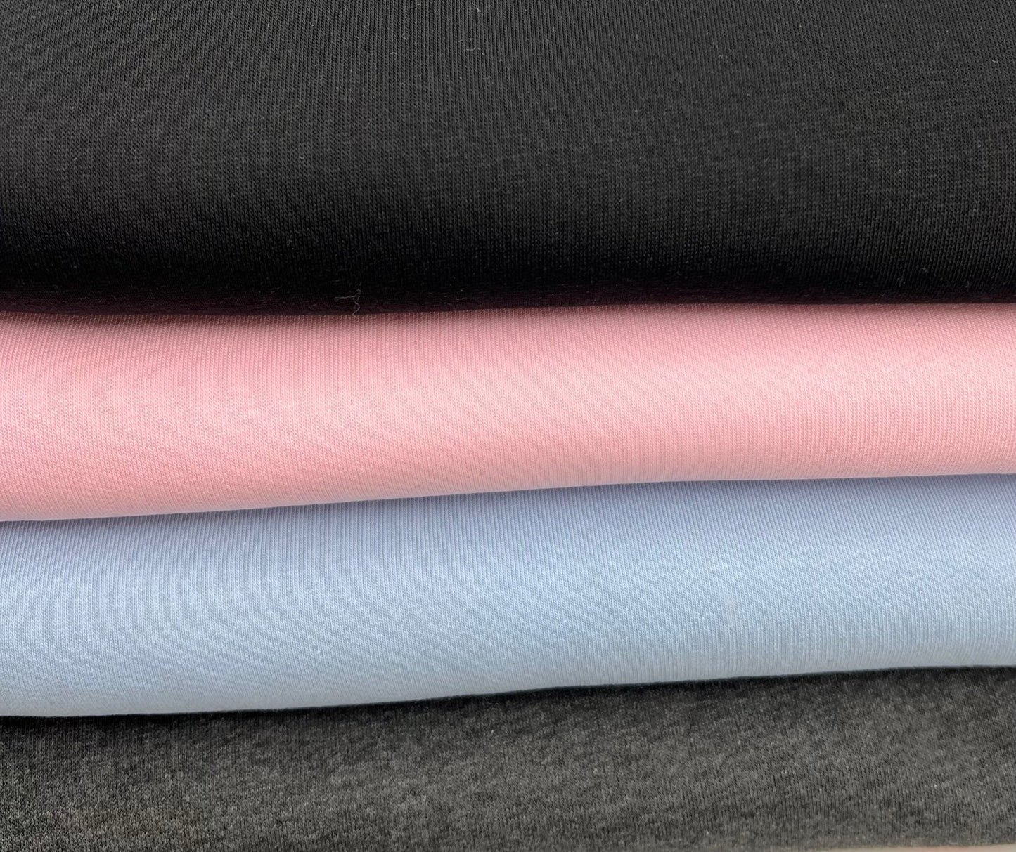 Thick Cotton Mix Sweatshirt Fabric 250 GSM 2 Way Stretch - T9 Fabrics