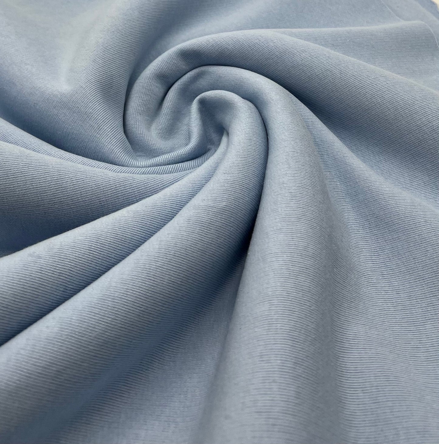 Thick Cotton Mix Sweatshirt Fabric 250 GSM 2 Way Stretch - T9 Fabrics