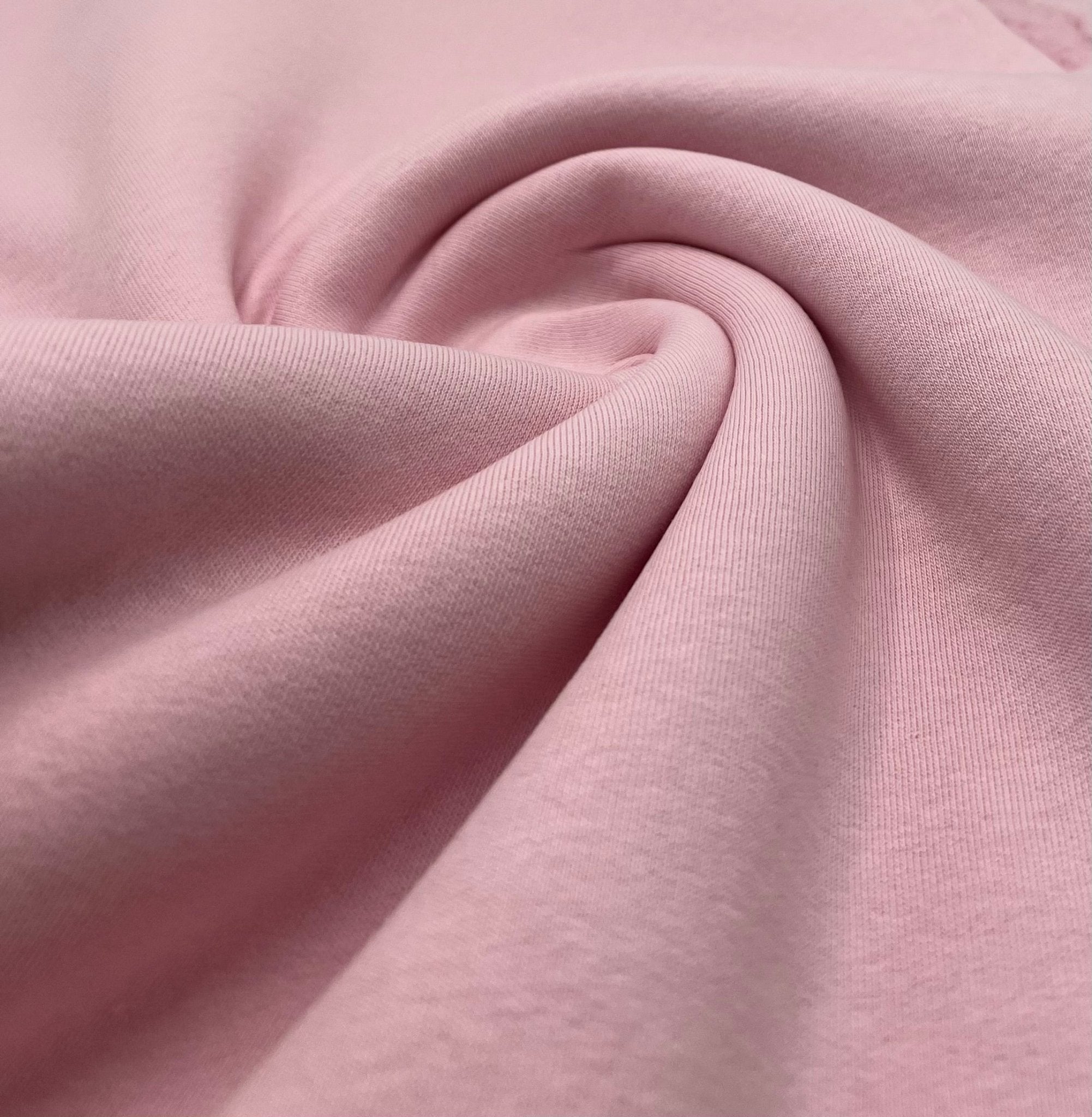 Thick Cotton Mix Sweatshirt Fabric 250 GSM 2 Way Stretch - T9 Fabrics