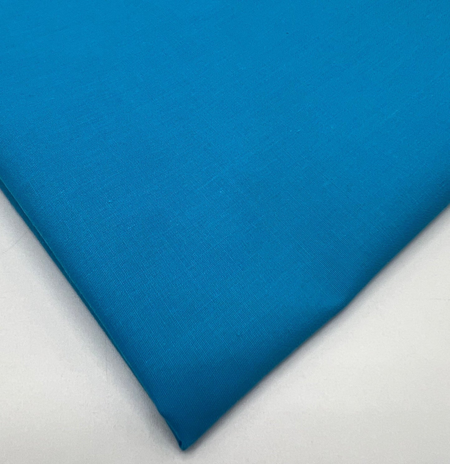 Turq Plain Poly Cotton 105 GSM 80/20 44 Inch Non Stretch - T9 Fabrics