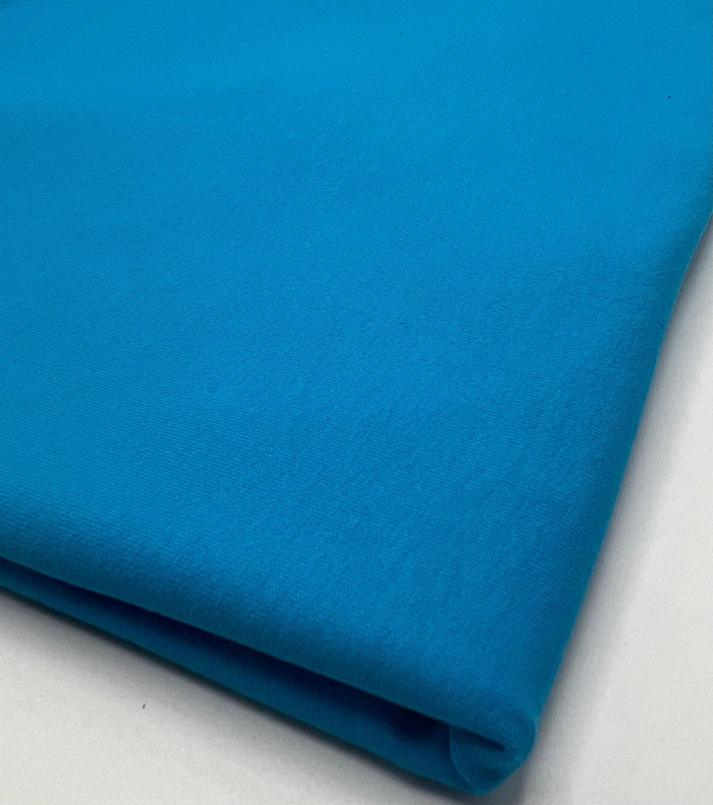 Turquoise Cotton Stretch Jersey 200 GSM 95/5 Lycra 4 Way Stretch - T9 Fabrics