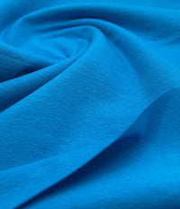 Turquoise Cotton Stretch Jersey 200 GSM 95/5 Lycra 4 Way Stretch - T9 Fabrics