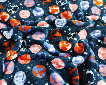 What An Earth Cuddle Fleece Fabric Blanket Loungewear - T9 Fabrics