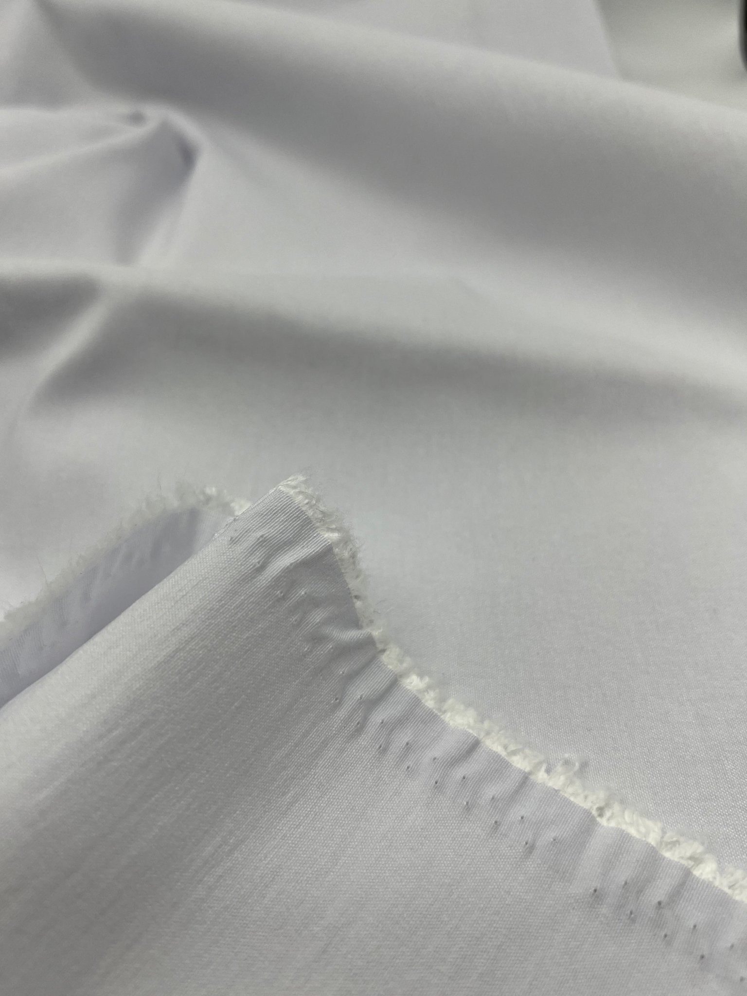 White Bengaline Stretch Fabric - T9 Fabrics