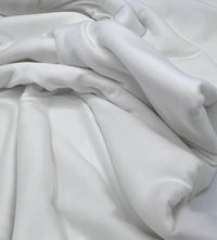 White Cotton Lycra Stretch Jersey Fabric - T9 Fabrics