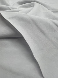 White Cotton Stretch Jersey 200 GSM 95/5 Lycra 4 Way Stretch - T9 Fabrics