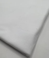 White Cotton Stretch Jersey 200 GSM 95/5 Lycra 4 Way Stretch - T9 Fabrics