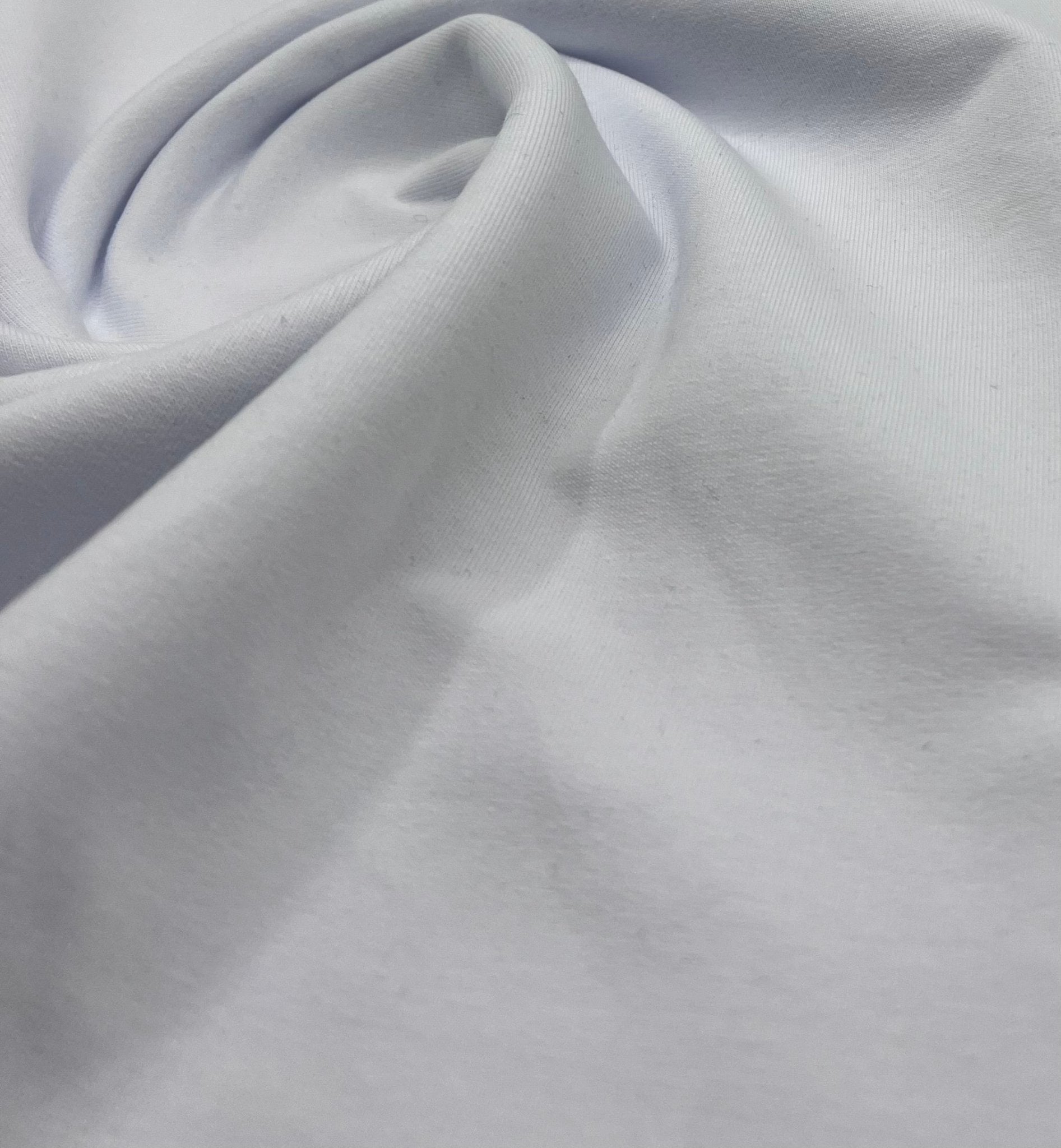 White French Terry Loopback Cotton Jersey 230 GSM 95/5 Lycra 4 Way Stretch - T9 Fabrics