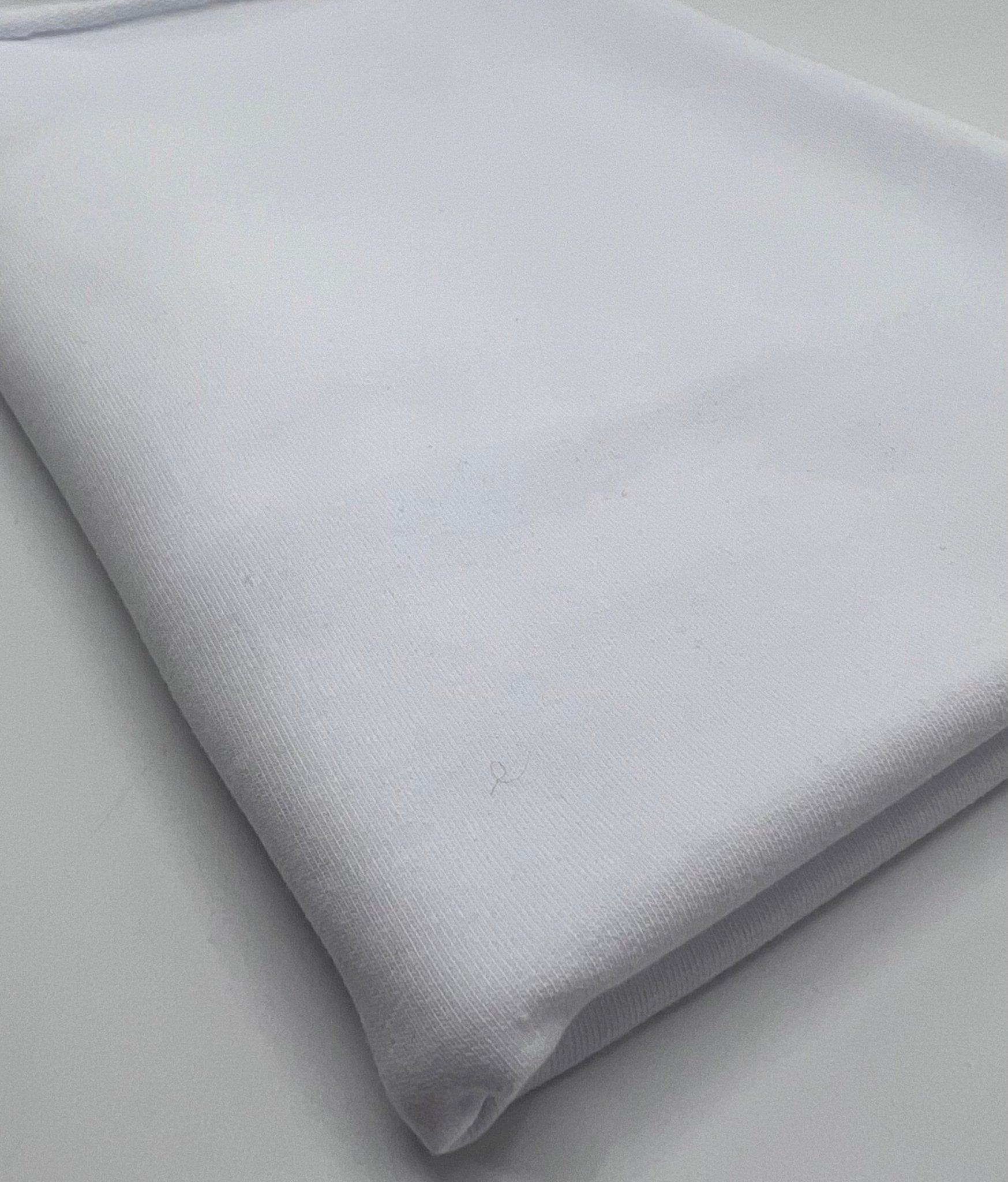 White French Terry Loopback Cotton Jersey 230 GSM 95/5 Lycra 4 Way Stretch - T9 Fabrics