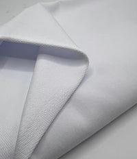 White French Terry Loopback Cotton Jersey 230 GSM 95/5 Lycra 4 Way Stretch - T9 Fabrics