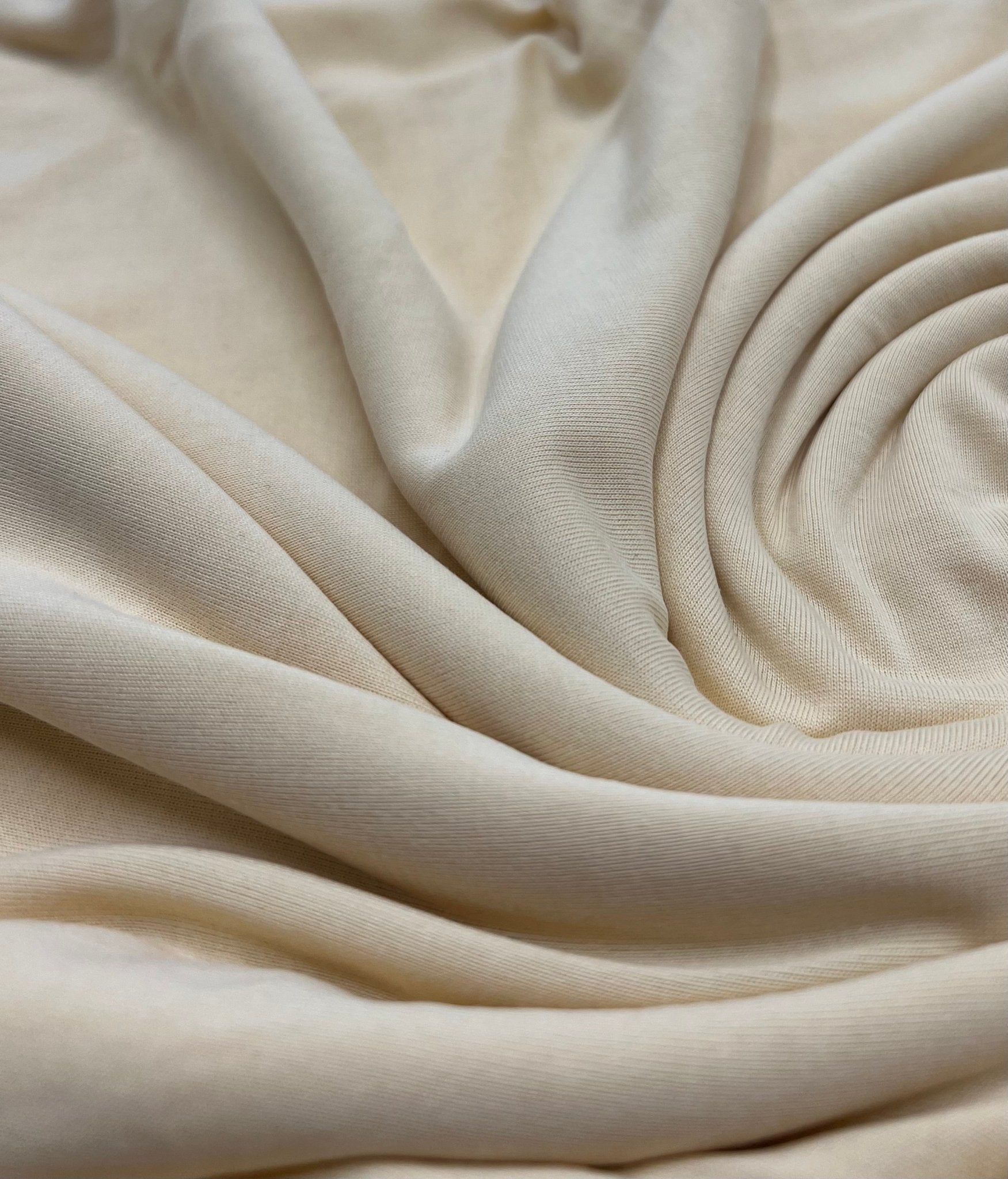 Yellow Straw Modal 200GSM 2 Way Stretch Fabric - T9 Fabrics